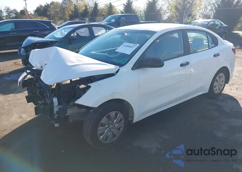 2018 Kia Rio Lx из США, поврежденный, VIN 3KPA24AB7JE071856